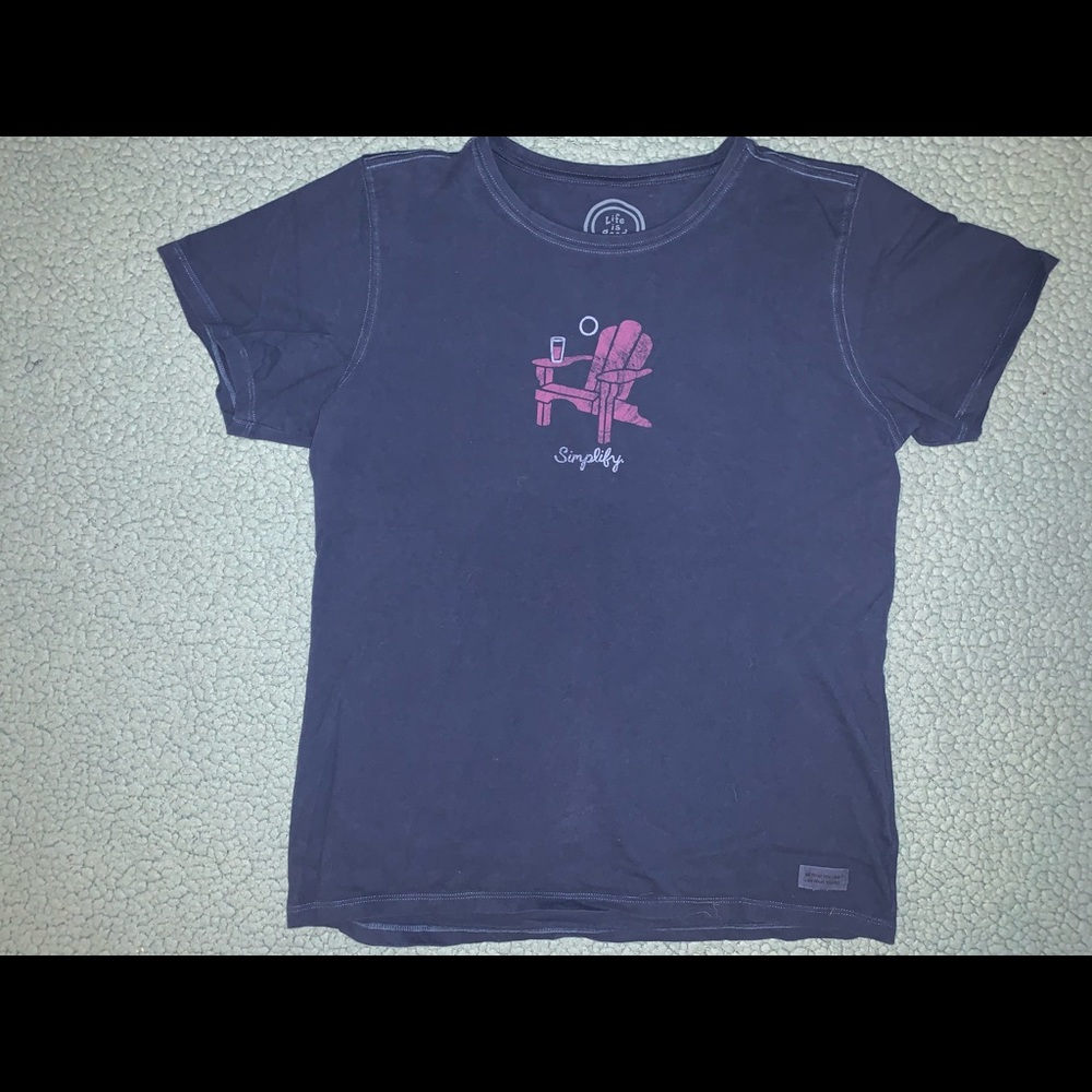 'Life is good' simplify t-shirt
